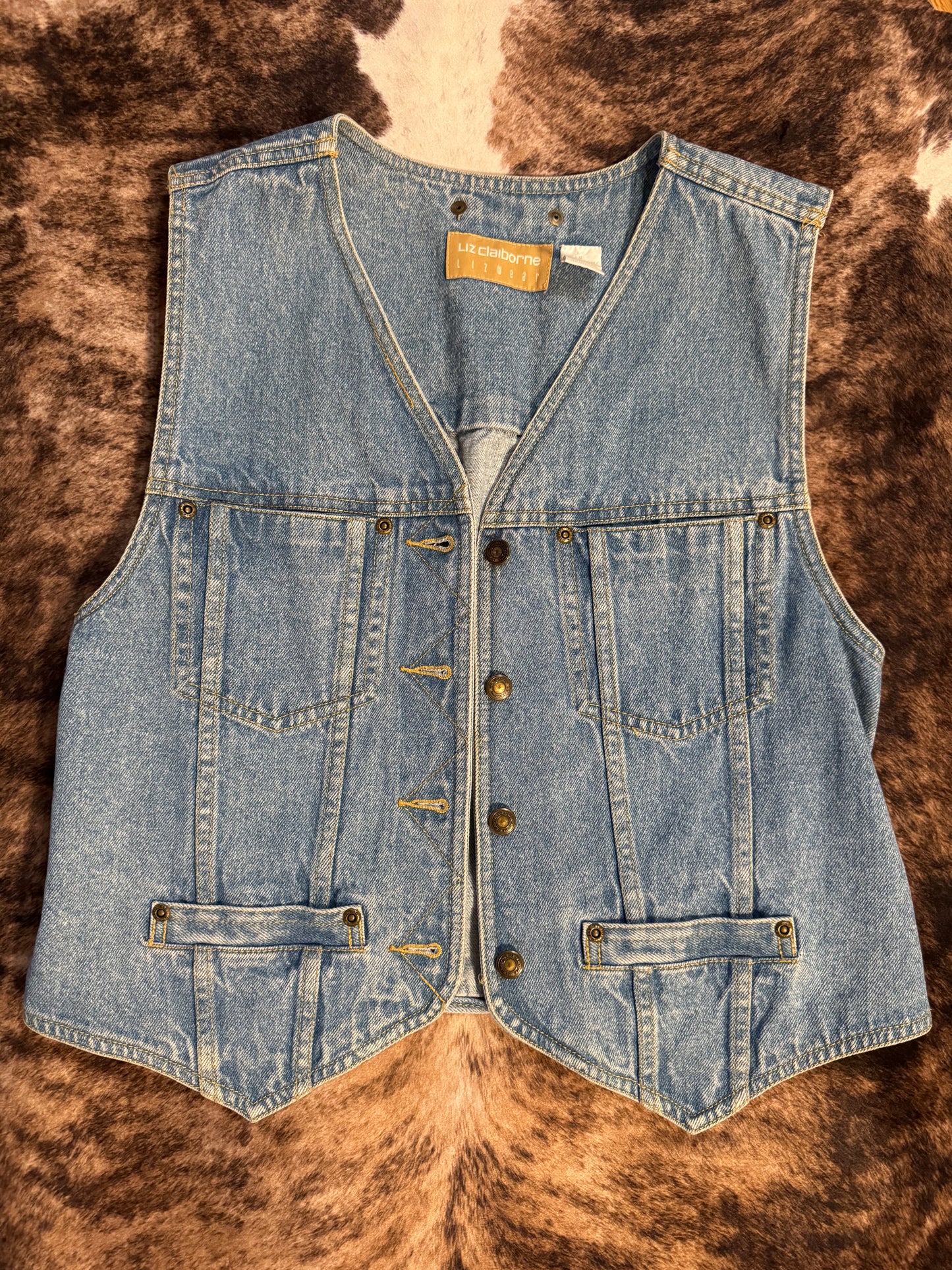 Vintage Denim Vest