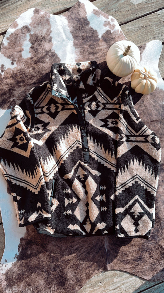 Aztec Plush Sweater