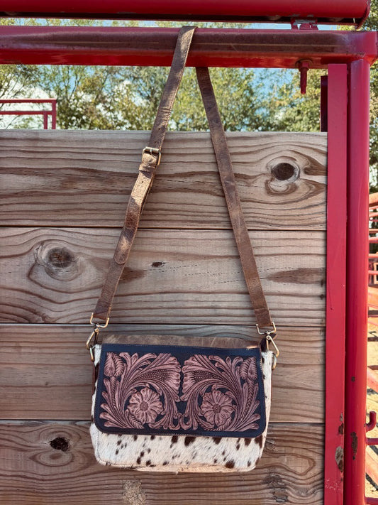 Cowhide Crossbody