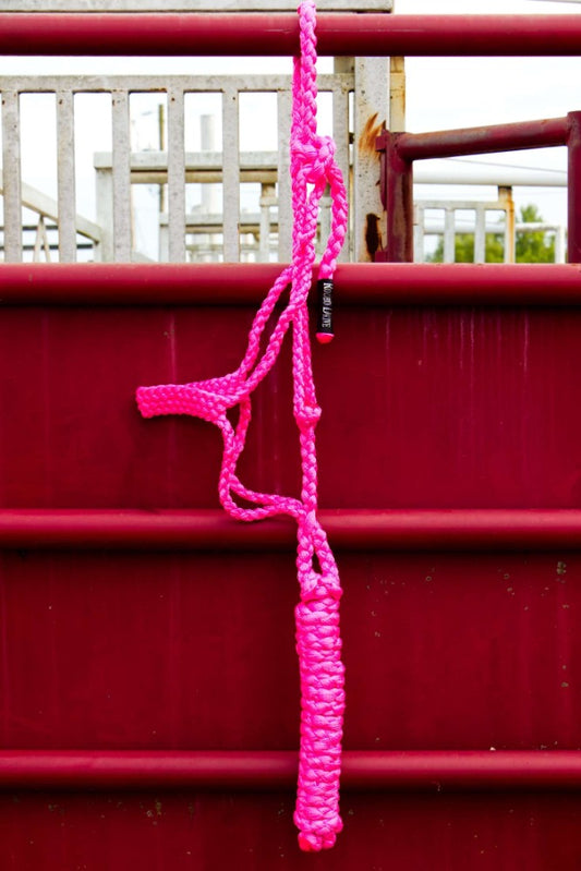 Pink Mule Tape Halter