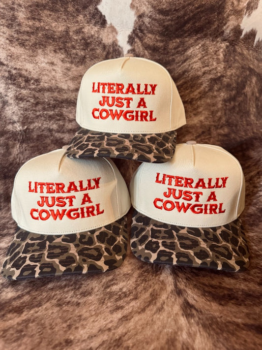 Literally Just A Cowgirl - Red
