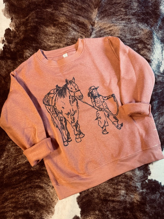 Cowgirl Crewneck